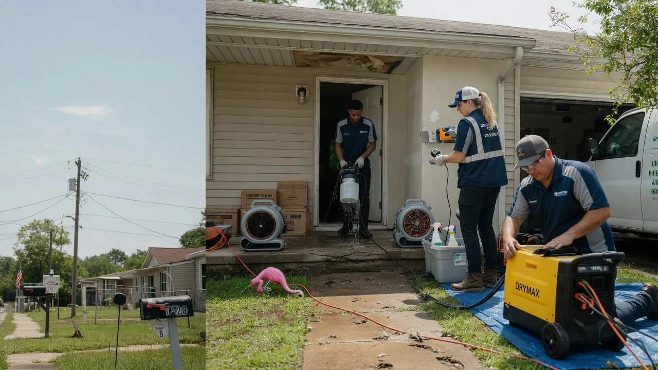 Storm Damage Water Removal in Plano, TX near me